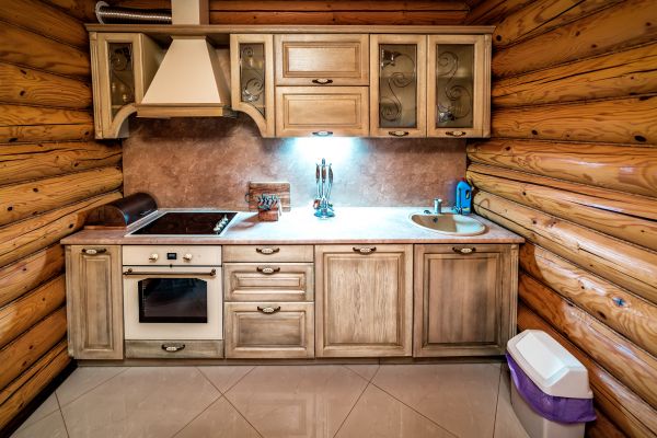 Rustic Cabinets Installation in Pasadena