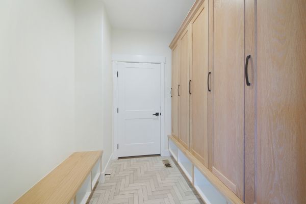 Mudroom Cupboard Installation in Pasadena