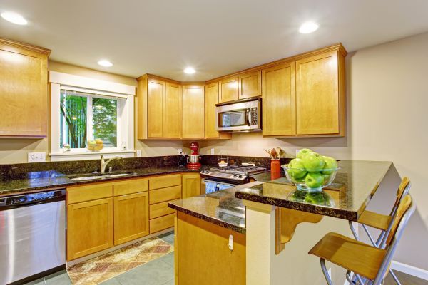 Maple Kitchen Cabinet Service in Pasadena